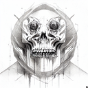 macabre tattoo design idea