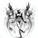 macabre tattoo design idea