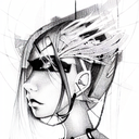 cybergoth tattoo design idea