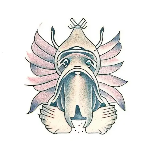 anteater tattoo design idea