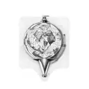 mapa de venezuela y brujula tattoo design idea