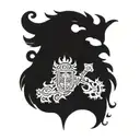 Sparta Prague crests into a unique tattoo design tattoo design idea