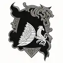 Sparta Prague crests into a unique tattoo design tattoo design idea