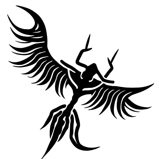 scorpion eagle phoenix new moon 11 tattoo design idea
