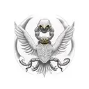 scorpion eagle phoenix new moon 11 tattoo design idea