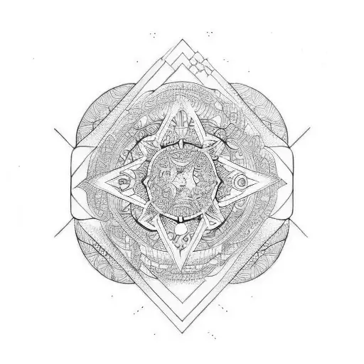 magical shin tattoo  tattoo design idea