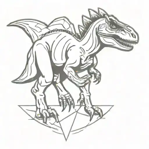 Jurassic park tattoo design idea