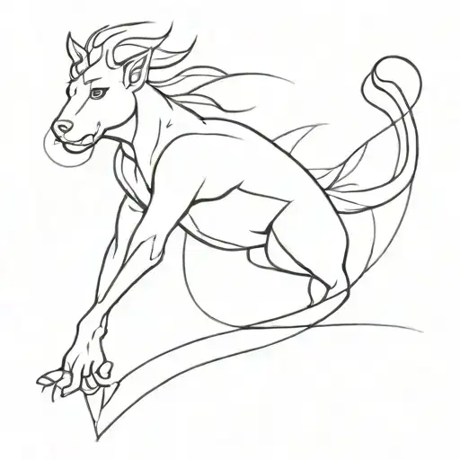 erlang shen tattoo design idea