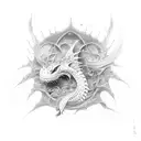 jormungand  tattoo design idea