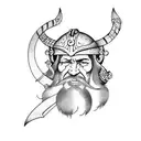 viking writing  tattoo design idea