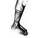 leg band  tattoo design idea