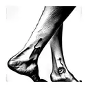 leg band  tattoo design idea