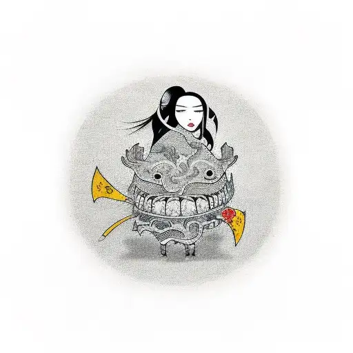 the word bitchin but the b is a thumbs up tattoo design idea