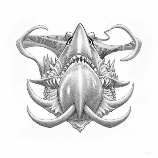 Ben 10 ripjaws tattoo design idea