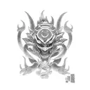 Ben 10 bigchill tattoo design idea