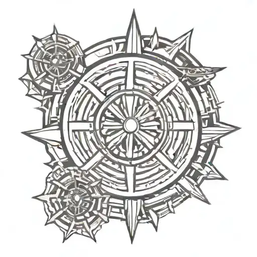 star wars new jedi order logo tattoo design idea