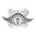 Surfboard tattoo design idea