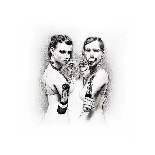 swingers foursomes with women smoking tattoo design idea