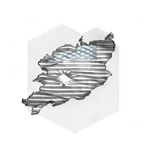 kurdistan flag tattoo design idea