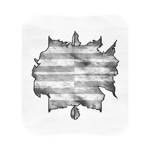 kurdistan flag tattoo design idea