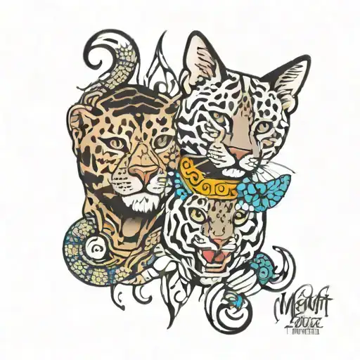 Mekhi and Memphis  tattoo design idea