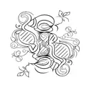 you don't even know who you are tattoo design idea