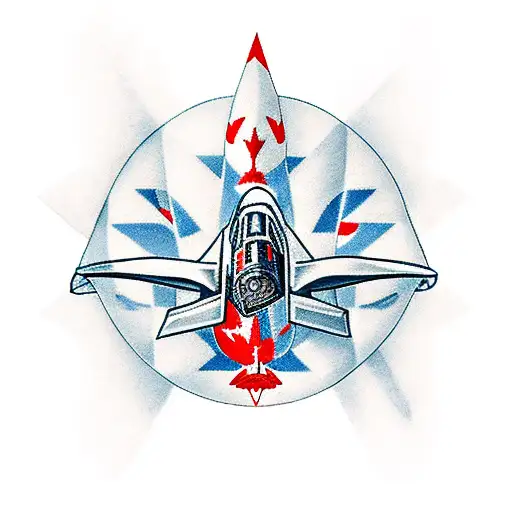 Avro arrow Winnipeg jets tattoo design idea