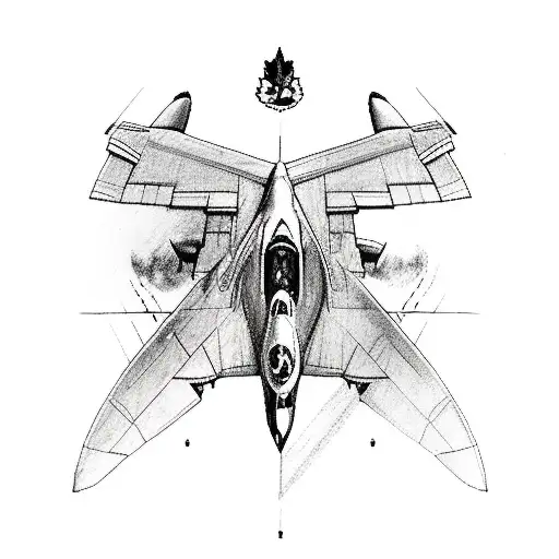 Avro arrow Winnipeg jets tattoo design idea