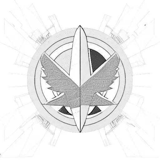 Avro arrow Winnipeg jets tattoo design idea