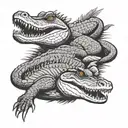 Florida, alligators, maritime, snook, B-52 tattoo design idea