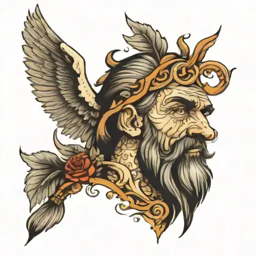 Aristotle tattoo design idea