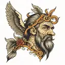 Aristotle tattoo design idea