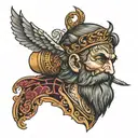 Aristotle tattoo design idea