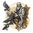 Aristotle tattoo design idea
