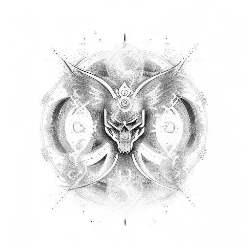 consciousness spirituality  tattoo design idea