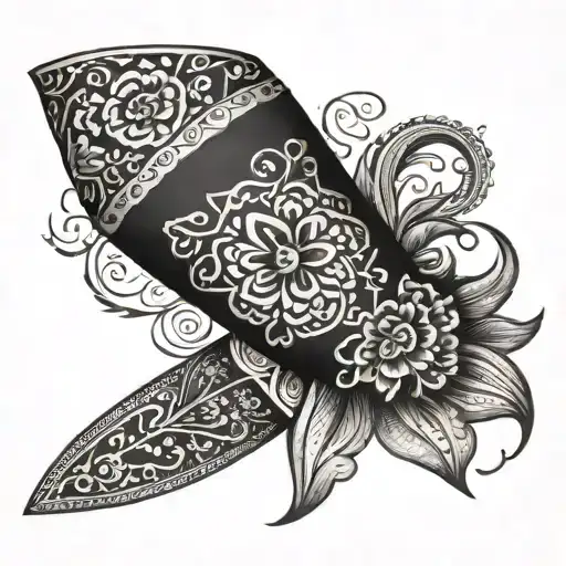 black bandana leg tattoo tattoo design idea
