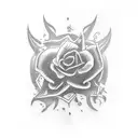 tattoo for a son whose dad passed away when he was 2, and he currently lives with his mom, Grown up and doing good tattoo design idea