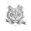 tattoo for a son whose dad passed away when he was 2, and he currently lives with his mom, Grown up and doing good tattoo design idea