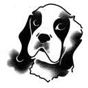 shi tazu and cavalier King Charles  tattoo design idea