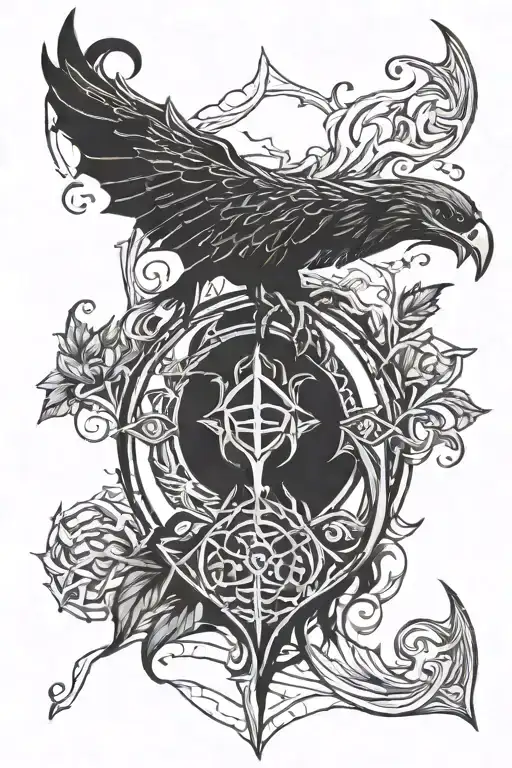 Tolkien Logo tattoo design tattoo design idea