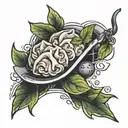 dumplings tattoo design idea