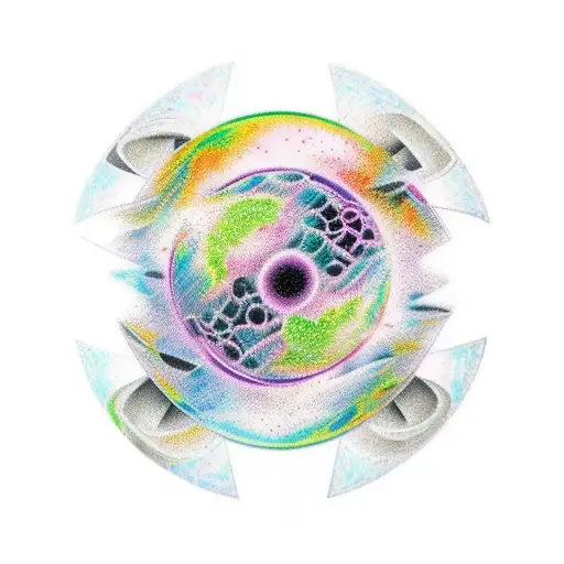 A force graph from a differential equation  tattoo design idea