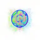 A force graph from a differential equation  tattoo design idea