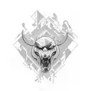 Geography, sport, norse tattoo design idea