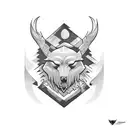 Geography, sport, norse tattoo design idea
