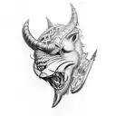 Geography, sport, norse tattoo design idea