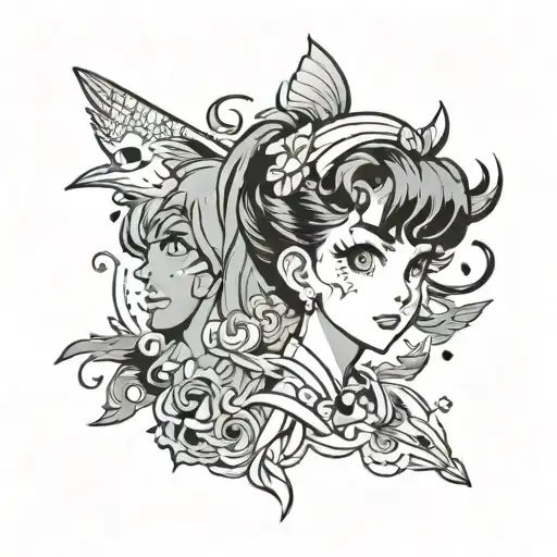 1950s tattoo design idea