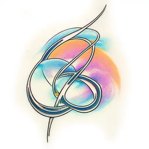 Infinity Symbol tattoo design idea