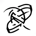 Infinity Symbol tattoo design idea