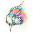 Infinity Symbol tattoo design idea